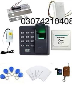 Fingerprint Security door lock system Zkteco Electric magnetic system