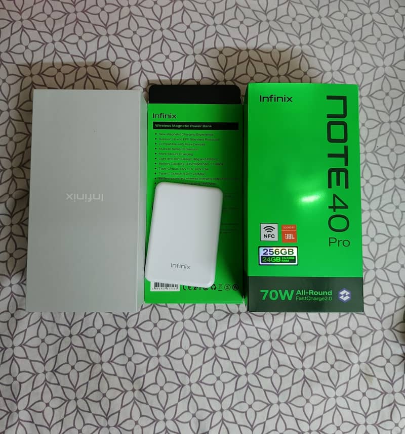 Infinix Note 40 Pro 256GB Built-in, 12GB RAM, UFS 2.2 Vintage Green 5