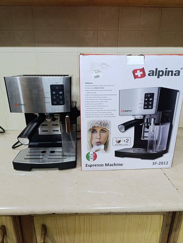 coffee machine almost new 0