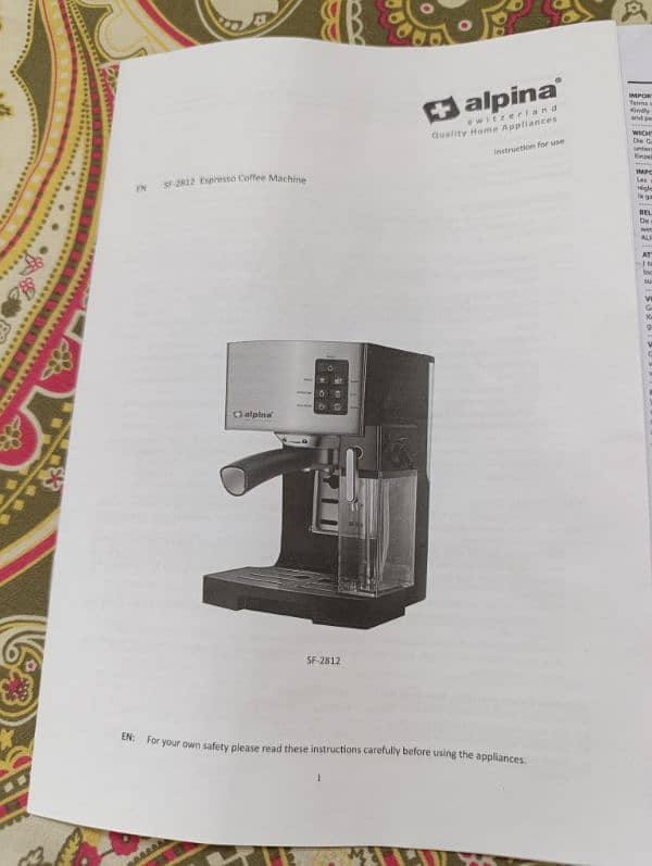 coffee machine almost new 6