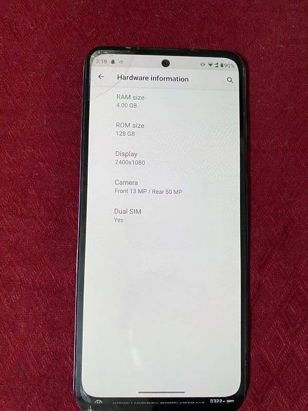 moto G31 PTA Approved Dual sim 4/128 5