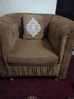 sofa set with sofa cover best quality