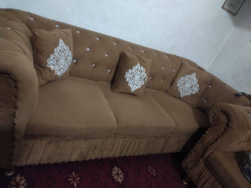 sofa set with sofa cover best quality 2