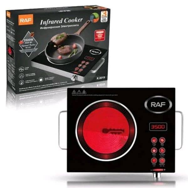 Original infrared Cooker with Micro Crystal Hot Plate - 3500Watt 0