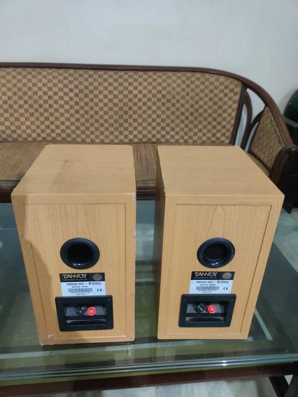 TANNOY BOOKSHELF SPEAKERS MERCURY MX1- M CHERRY. 2