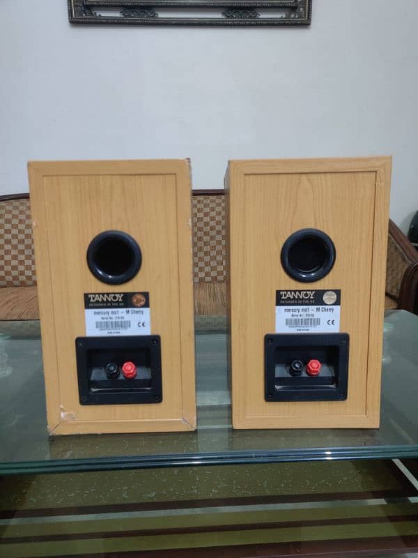 TANNOY BOOKSHELF SPEAKERS MERCURY MX1- M CHERRY. 4