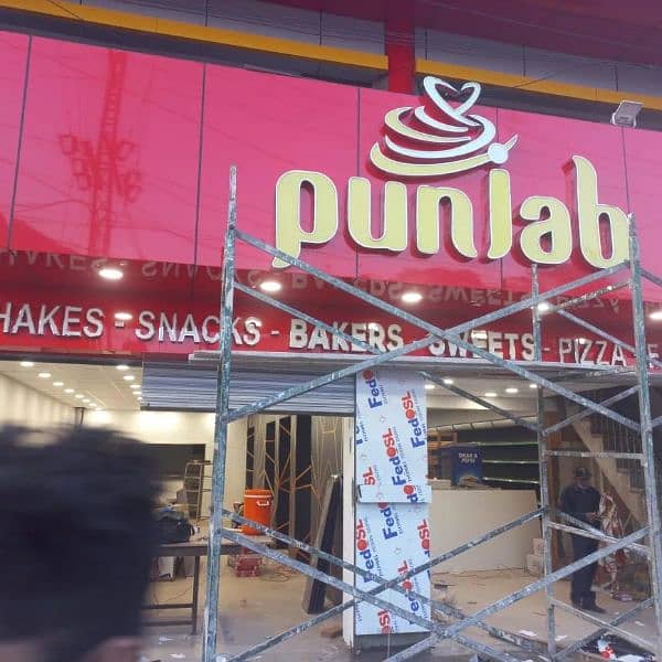 cladding sheets signboard and installation available all over pakistan 1