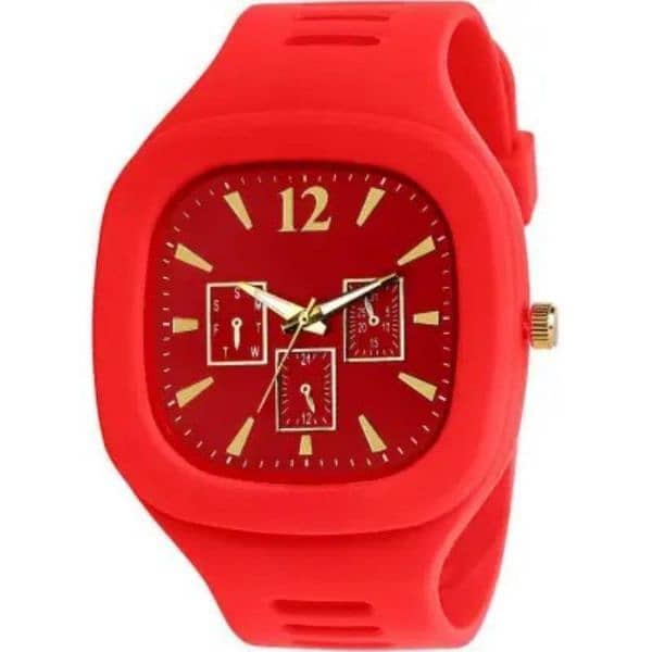 pure silicone type watch of good quality 1