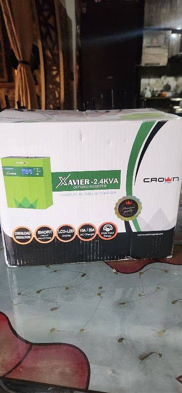 crown Xavier  2.4 KVA inverter 0