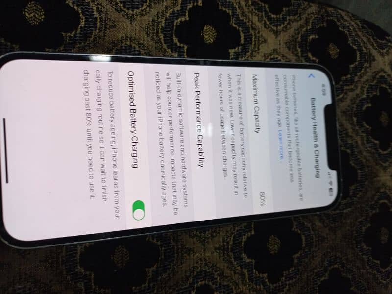 Iphone 12pro max dual sim pta approved 512 gb 6