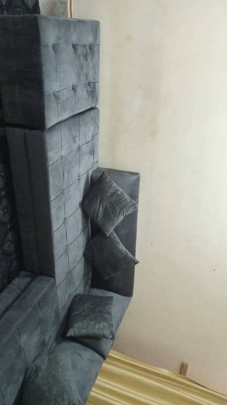 Dark Greyish L Shaped Sofa 0