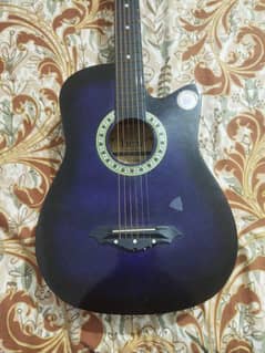 IRIN A38 Branded guitar for sale. Blue and black colour. 6 chords