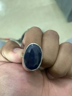 blue saphire (Neelam) ring