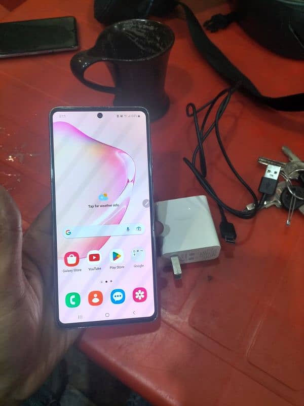 Samsung note 10 lite urgent sale no open 2