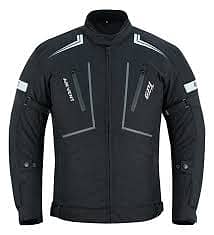 Men Motorbike Motorcycle Jacket Waterproof Textile Biker 3