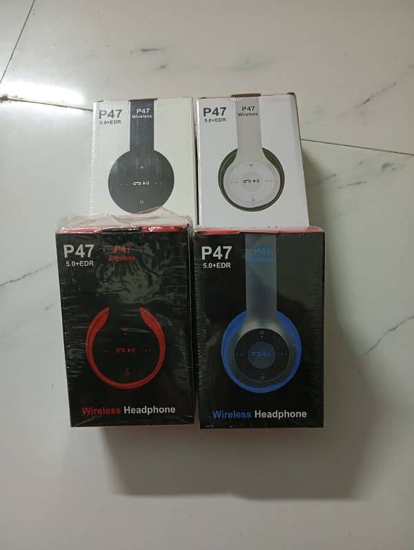 New P47 Wireless Headphones(03104035479) 1