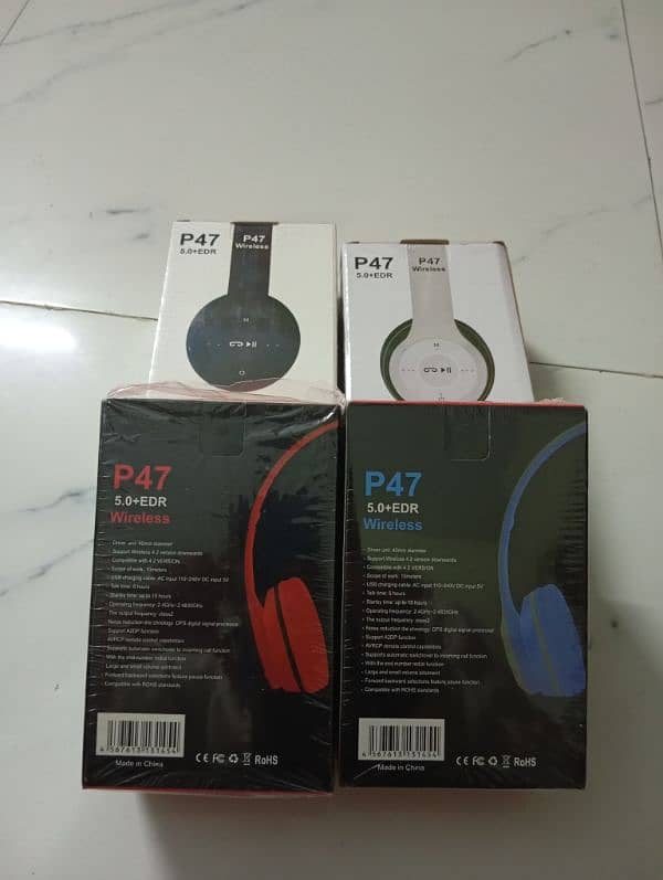 New P47 Wireless Headphones(03104035479) 2