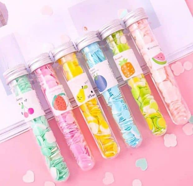 Mini Bottle Fruity Paper soap For Travel 0