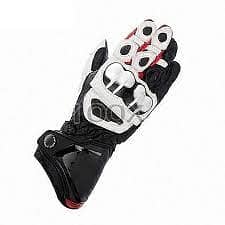 Leather Motorbike Alpinestar KTM Riding Gloves For Men