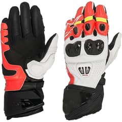 Leather Motorbike Alpinestar KTM Riding Gloves For Men