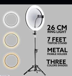 ring light full new in condition delivery all over Pakistan