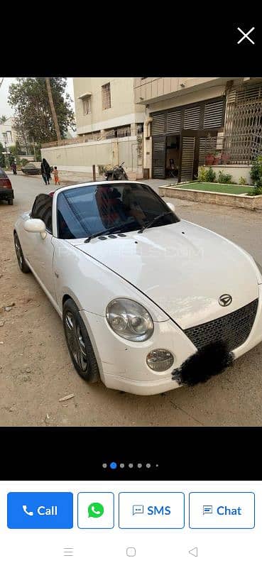 Daihatsu Copen 2 door convertible. 2