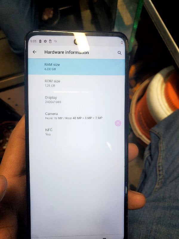 Moto One ace 5G 6/128 PTA Approved 1