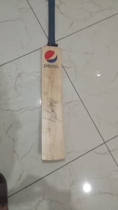 Babar Azam signed bat