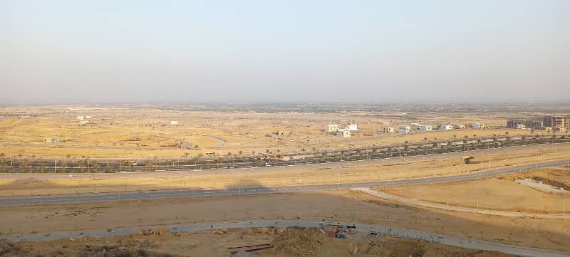 Bahria Hills Plots FOR SALE. Facing Jinnah Avenue and 2km from Main Entrance of BTK Heighted Location 23