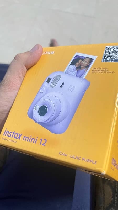 Instax Mini 12 Polaroid Camera with 20 Sheets 3