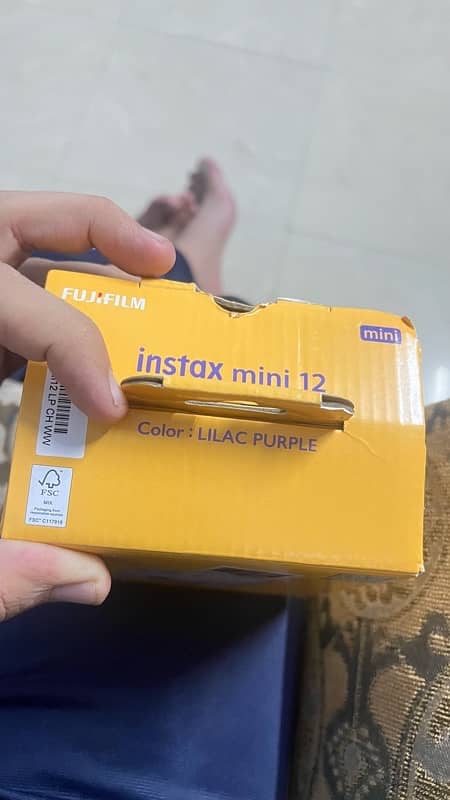 Instax Mini 12 Polaroid Camera with 20 Sheets 4