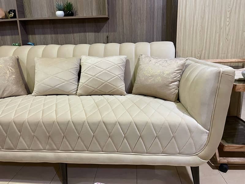 brand new sofa set valvet 4