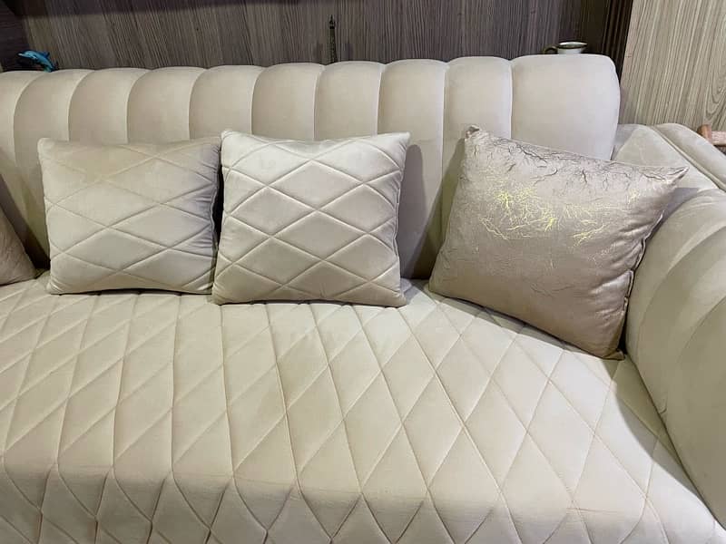 brand new sofa set valvet 5