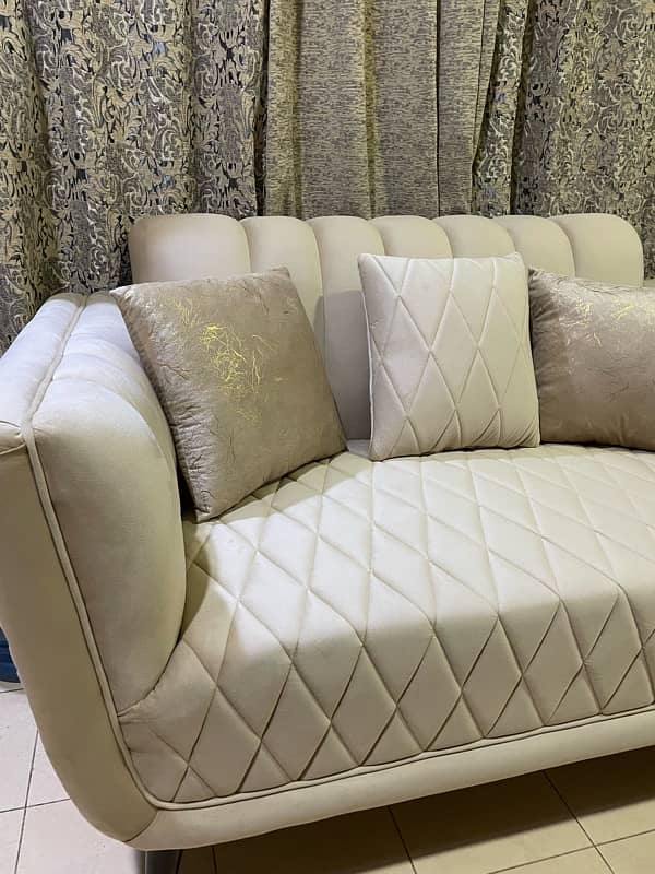 brand new sofa set valvet 9