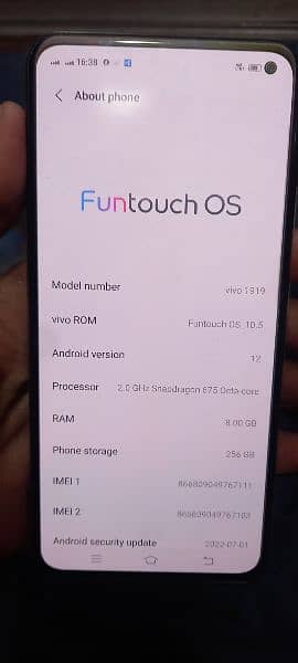 vivo v17 256/8 3