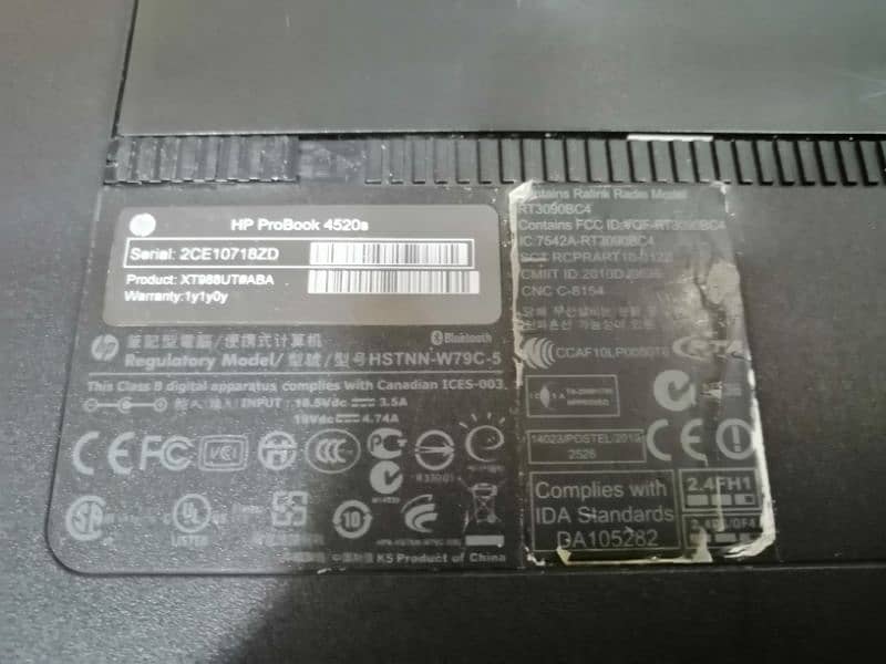 HP probook 4520s Core i3 15.8 large Display 7