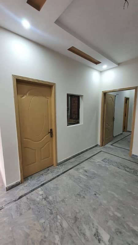 3 Marla ground floor portion for rent pak Arab society 0