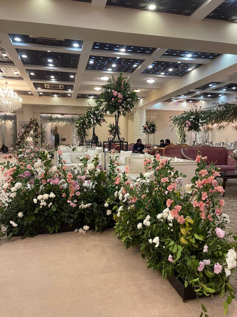 Flower services Flower decoration stage decoration wedding decor 19