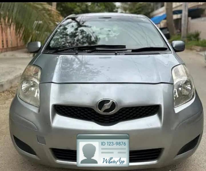 Toyota Vitz 2007  bumper to bumper original paint 90%(Lahore register) 1