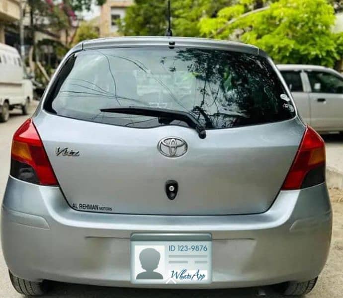 Toyota Vitz 2007  bumper to bumper original paint 90%(Lahore register) 2