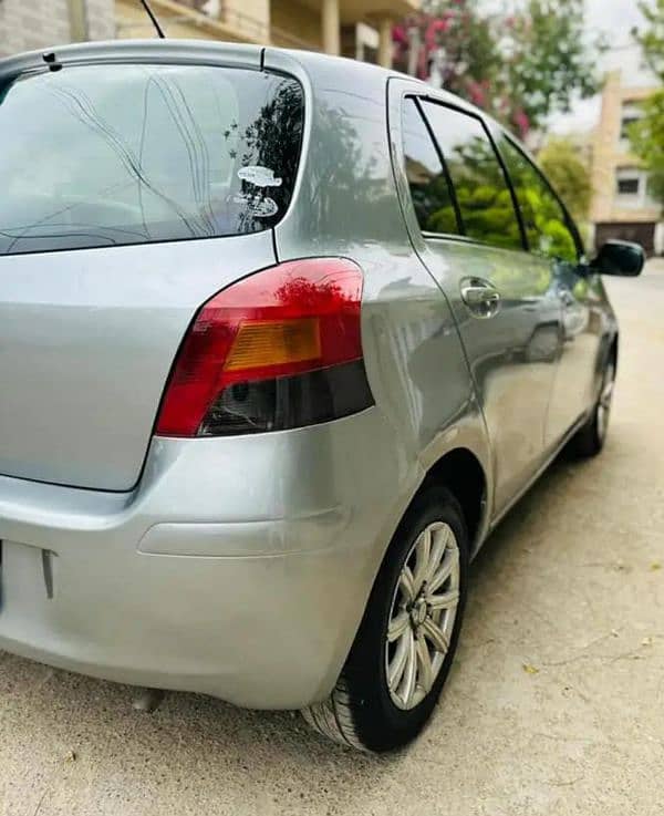 Toyota Vitz 2007  bumper to bumper original paint 90%(Lahore register) 7