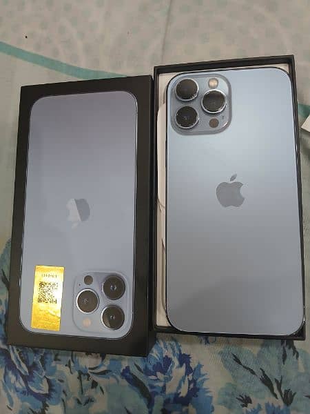 IPHONE 13 PRO MAX 128GB PTA APPROVED 0