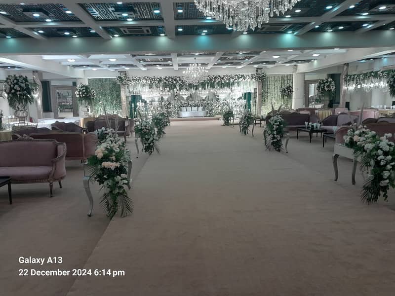 Flower decore, Lights, Event Planners, birthday,  Stage decoration 11