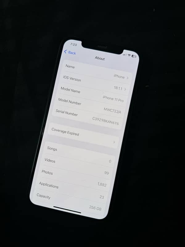 Iphone 11 pro pta approved 90% battery health 6