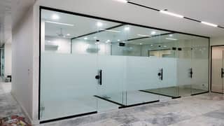 Aluminum windows/Glass works /Glass Doors/ Doors/glass cabinets