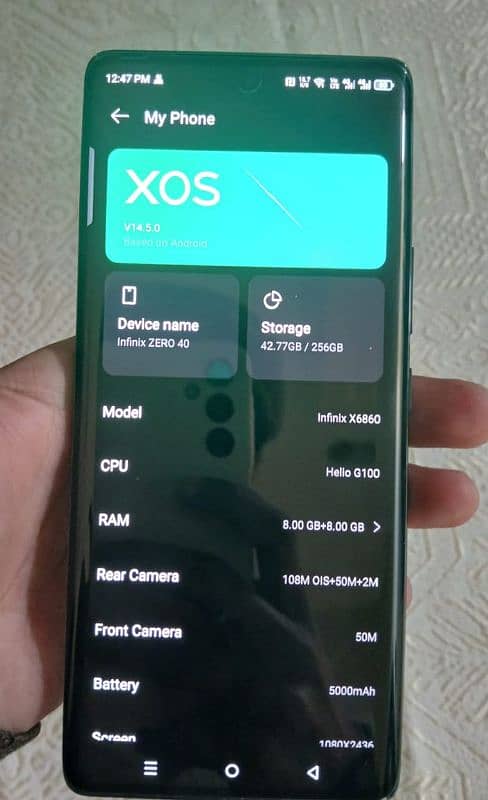 Infinix zero 40 for sale 1