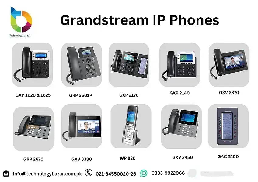 IP Phones & IP Pbx Cisco | Polycom | Alcatel |  Grandstream | Avaya 3