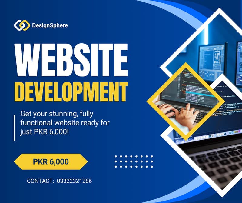 Affordable Website Design & Development – Starting at PKR 6,000! 0