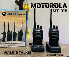 MOTOROLA WALKIE TALKIE MT918