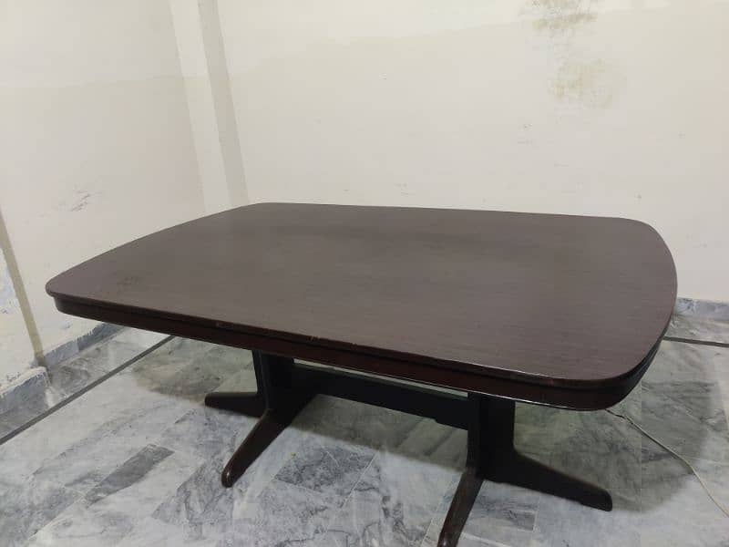 Wooden Frame Premium Office table, 8 feet length 4 feet width 2